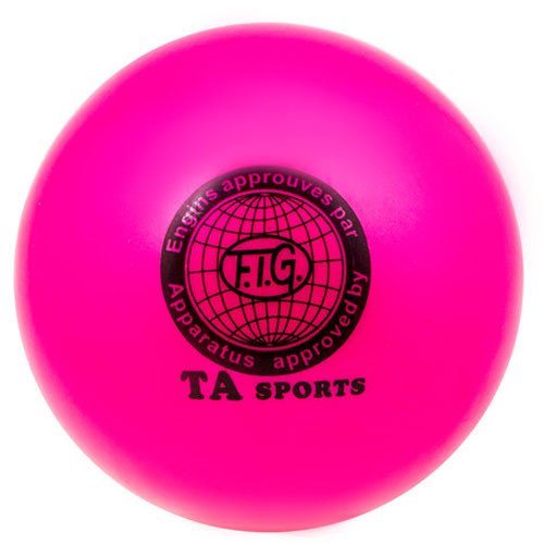Мяч гимнастический TA SPORT, красный, розовый