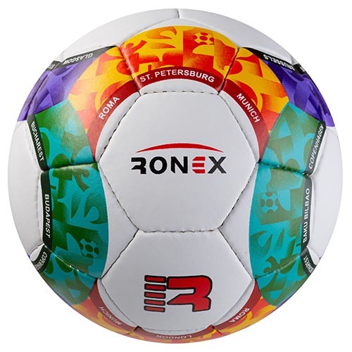 Мяч футбольный Grippy Ronex EURO-20. Скидка от 50 шт.