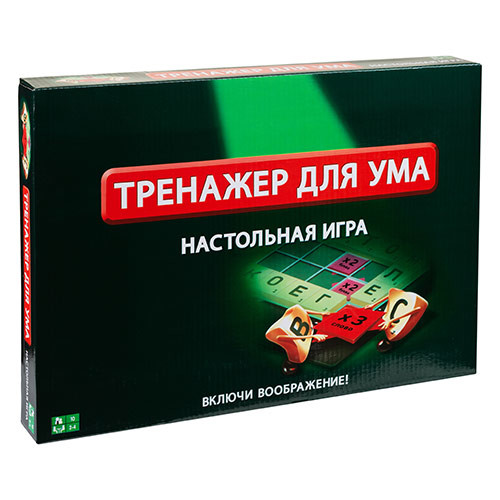 Тренажер для ума - Scrabble на русском. Распродажа!