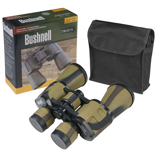 Бинокль Bushnell 20x50 камуфляж.