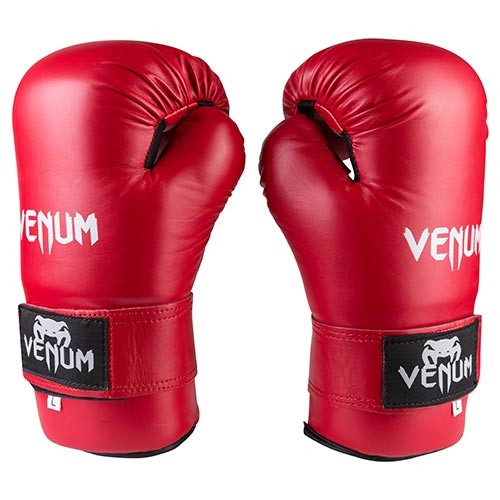 Перчатки Venum KungFu, ММА, 355 Flex, S,L,M, красный.