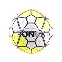М'яч футбольний DXN Ronex(NK), білий/жовтий. Розпродаж!