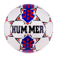 Мяч футбольный DXN Hummer Red/Blue.