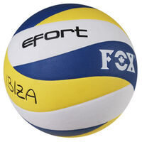 М'яч волейбольний FOX Efort IBIZA, жовто-синій. Знижка на ящик.   