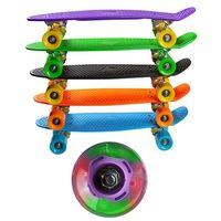 Скейт PennyBoard, YB-10-1, светящиеся колеса. Скидка на ящик.