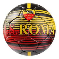 М'яч футбольний Grippy G-14 AC Roma, чорний/жовтий/червоний. Знижка від 50 шт.