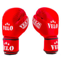 Боксерські рукавички Velo AhsanStarFlex (aiba mod) 8oz,  червоний