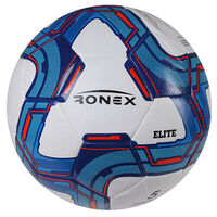 М'яч футбольний гібридний Ronex Elite, синій. Знижки.