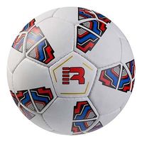 М'яч футбольний Grippy Ronex PRIDE R-201, білий/блакитний. Знижка від 50 шт.