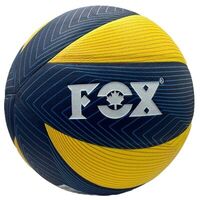 М'яч волейбольний FOX 0427, жовто-синій. Знижка на ящик!