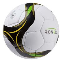 М'яч футбольний Grippy Ronex-JM5, жовтий/чорний. Знижка від 50 шт.