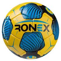 Мяч футбольный DXN Ronex (UHL), желто/голубой.