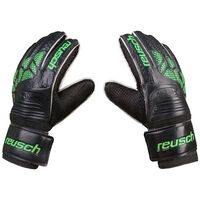 Воротарські рукавички Latex Foam REUSCH, зелений, розміри 6, 7, 8, 9.