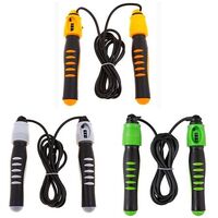 Скакалка 2,8м, лічильник, ручка фігурна, антиковз, ABS, PVC, 12P