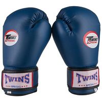 Боксерські рукавички Twins (aiba mod), FLEX, 8oz, 10oz, 12oz, синій.