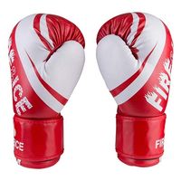 Боксерські рукавички Fire&Ice DX, 8oz, 10oz, 12oz, червоний.
