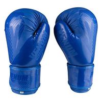 Боксерські рукавички Venum, матовий DX-2955, 8oz,10oz, синій.