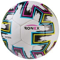 Мяч футбольный Grippy Ronex Uniforia фиолетовый/синий.