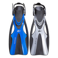 Ласти Dolvor F81 POWER, L/XL синій. Знижка від 5 пар.