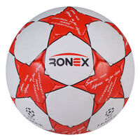 М'яч футбольний Grippy Ronex FN2, червоний. Знижка від 50 шт.