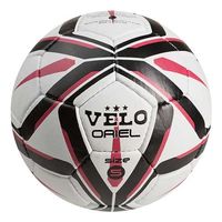 М'яч футбольний Grippy Velo ORIEL, червоно-чорний. Останні!